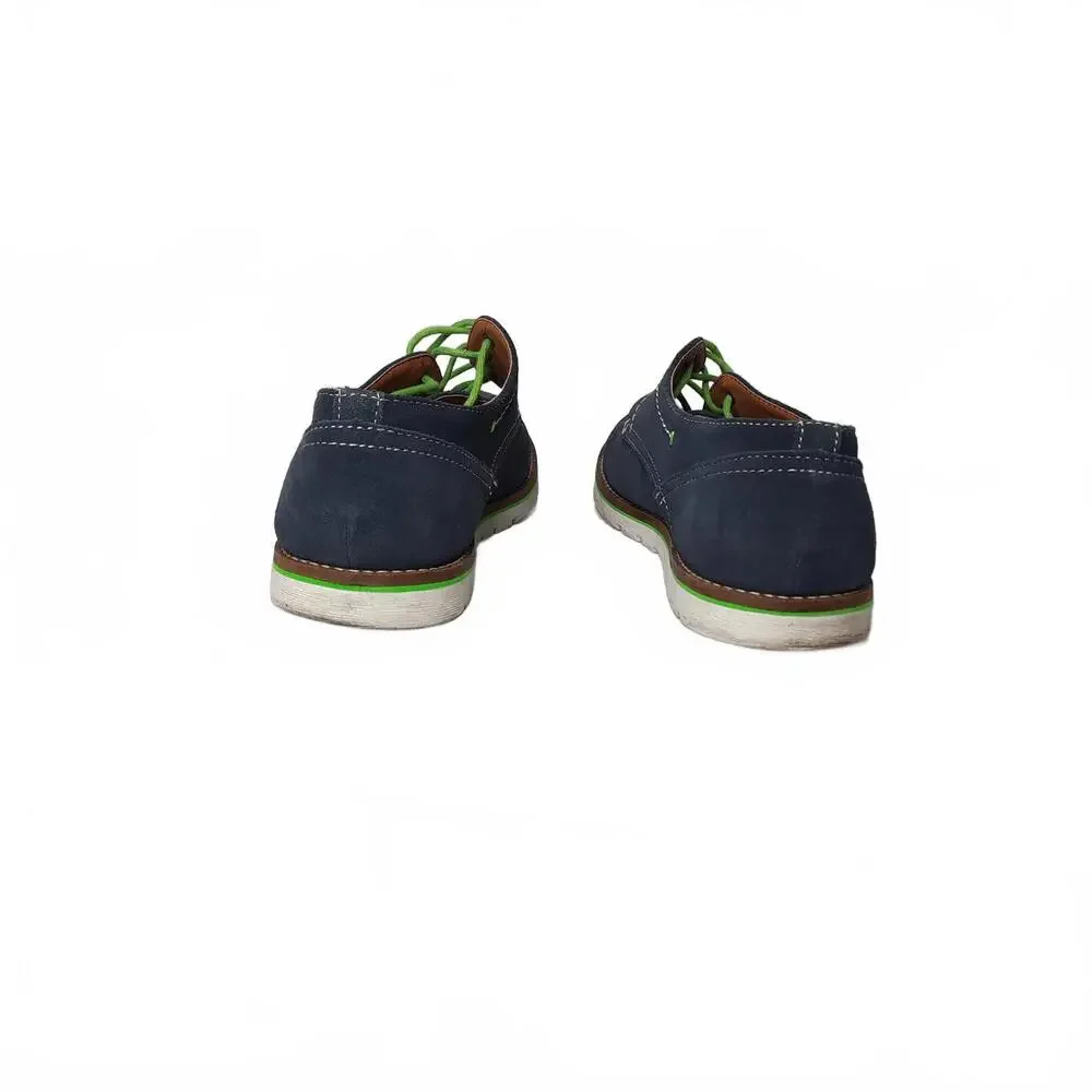 Ben Sherman Mickey Men's‎ Blue Suede Leather Shoes Size 10